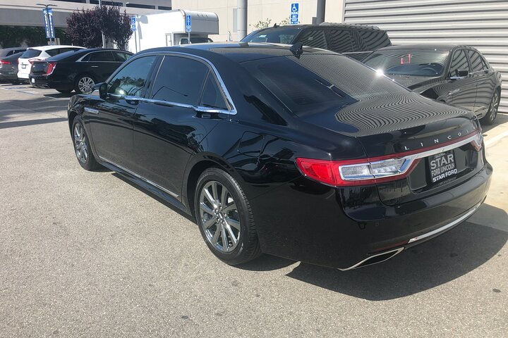 Experience the elegance of a luxury sedan in Los Angeles. Enjoy the comfort of rear reclining seats personalized controls and complimentary refreshments while cruising through the city.